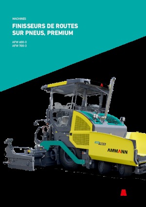 व्हील्ड एस्फाल्ट पेवर Ammann AFW 700-3