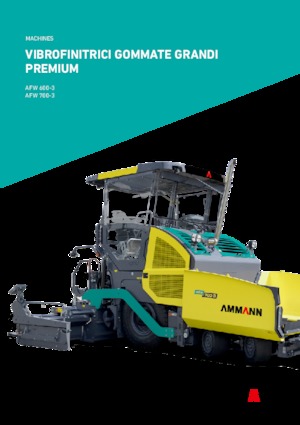 व्हील्ड एस्फाल्ट पेवर Ammann AFW 700-3