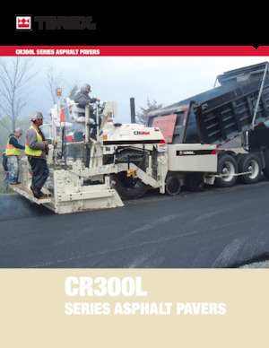 व्हील्ड एस्फाल्ट पेवर Terex CR300L