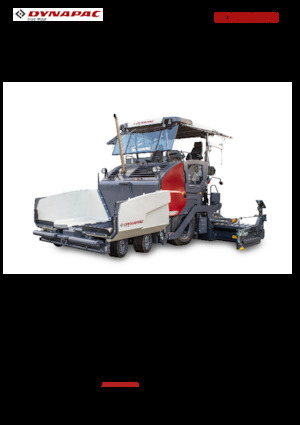 व्हील्ड एस्फाल्ट पेवर Dynapac SD2500WS