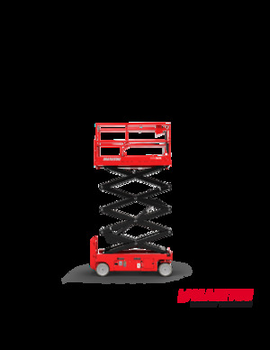 व्हील्ड सिज़र लिफ्ट Manitou 100 SEC S3