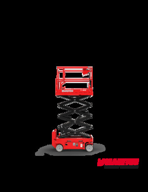 व्हील्ड सिज़र लिफ्ट Manitou 78 SEC S3