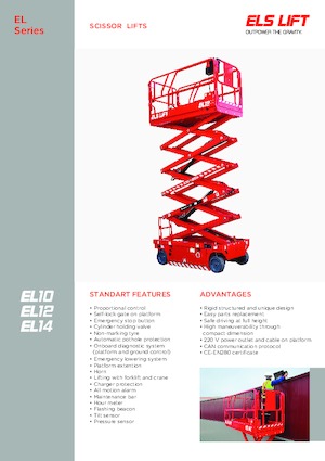 व्हील्ड सिज़र लिफ्ट ELS Lift EL 10