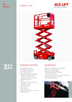 व्हील्ड सिज़र लिफ्ट ELS Lift EL 6-S
