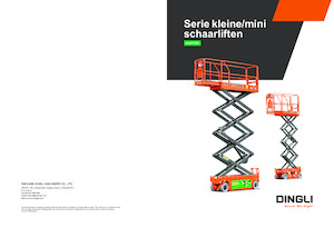 व्हील्ड सिज़र लिफ्ट Dingli JCPT1614AC