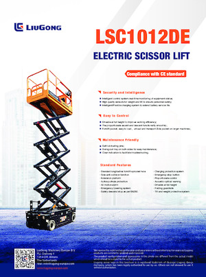 व्हील्ड सिज़र लिफ्ट Liugong LSC1012DE
