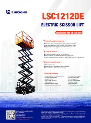 व्हील्ड सिज़र लिफ्ट Liugong LSC1212DE