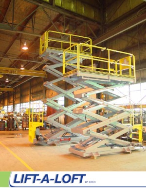 व्हील्ड सिज़र लिफ्ट Lift-A-Loft MP10 - SPL