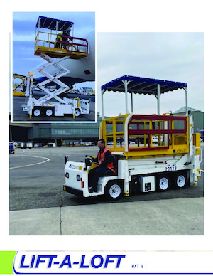 व्हील्ड सिज़र लिफ्ट Lift-A-Loft MXT19