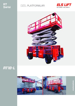 व्हील्ड सिज़र लिफ्ट ELS Lift RT 18-L