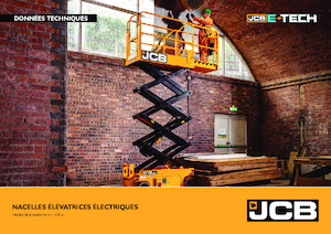 व्हील्ड सिज़र लिफ्ट JCB S2046E