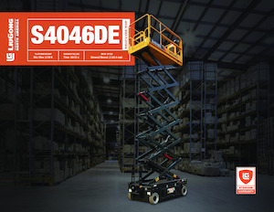 व्हील्ड सिज़र लिफ्ट Liugong S4046DE