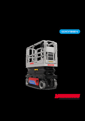 व्हील्ड सिज़र लिफ्ट Manitou SE 2632