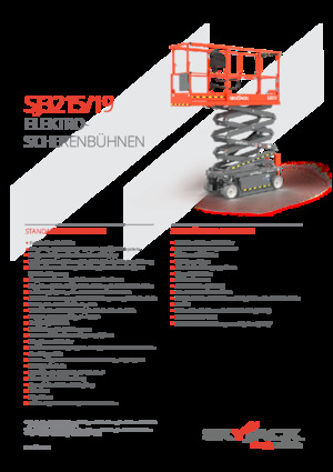 व्हील्ड सिज़र लिफ्ट Skyjack SJ3219 