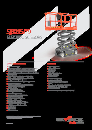 व्हील्ड सिज़र लिफ्ट Skyjack SJ3215 