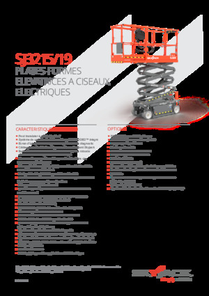 व्हील्ड सिज़र लिफ्ट Skyjack SJ3215 