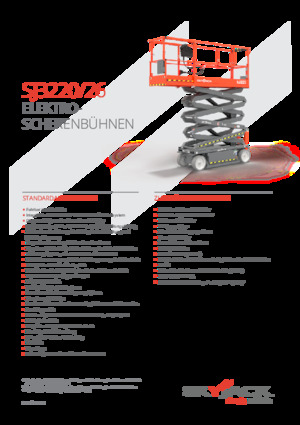 व्हील्ड सिज़र लिफ्ट Skyjack SJ3226 