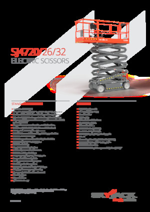 व्हील्ड सिज़र लिफ्ट Skyjack SJ4720 