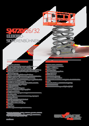 व्हील्ड सिज़र लिफ्ट Skyjack SJ4726 