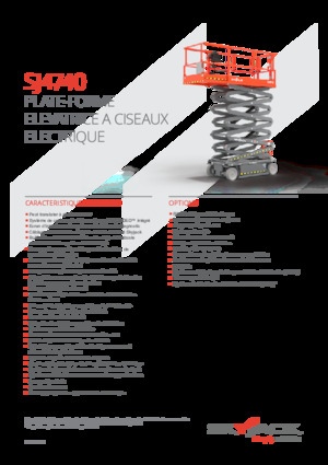 व्हील्ड सिज़र लिफ्ट Skyjack SJ4740 