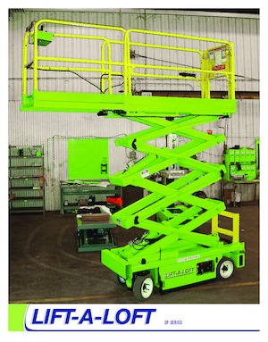 व्हील्ड सिज़र लिफ्ट Lift-A-Loft SPN13 - SPL