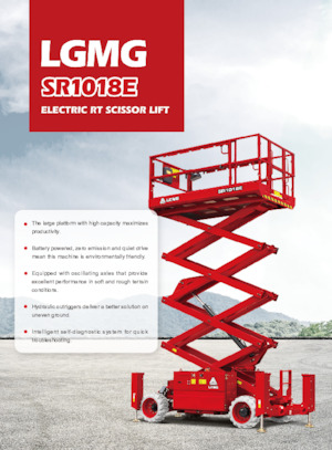 व्हील्ड सिज़र लिफ्ट LGMG  SR1018E