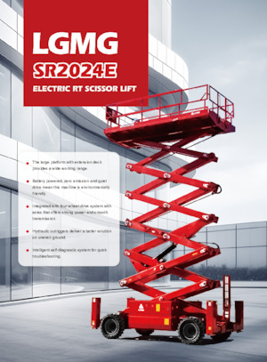 व्हील्ड सिज़र लिफ्ट LGMG  SR2024E