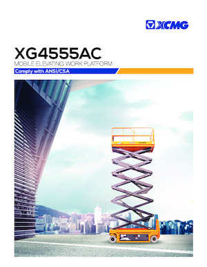 व्हील्ड सिज़र लिफ्ट XCMG XG4555AC 