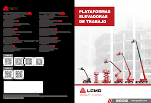 व्हील्ड टेलीस्कोपिक बूम लिफ्ट LGMG  T42JE-2