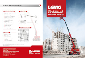 व्हील्ड टेलीस्कोपिक बूम लिफ्ट LGMG  T22J-H