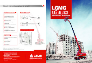 व्हील्ड टेलीस्कोपिक बूम लिफ्ट LGMG  T28J-H