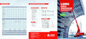 व्हील्ड टेलीस्कोपिक बूम लिफ्ट LGMG  T28JE