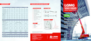 व्हील्ड टेलीस्कोपिक बूम लिफ्ट LGMG  T28JE