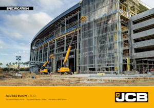 व्हील्ड टेलीस्कोपिक बूम लिफ्ट JCB T65D