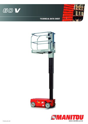 सिंगल वर्टिकल मास्ट बूम लिफ्ट Manitou 60 V