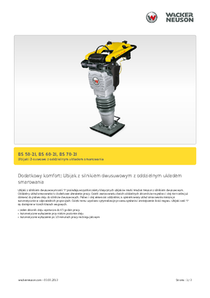 गैसोलीन और डीजल रैमर Wacker BS 60-2i 11