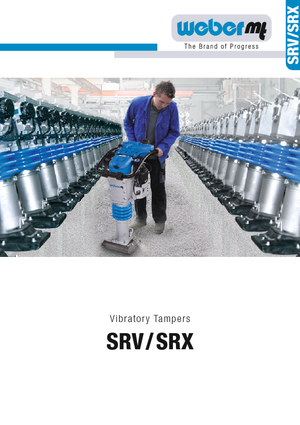 गैसोलीन और डीजल रैमर weber mt SRV 620