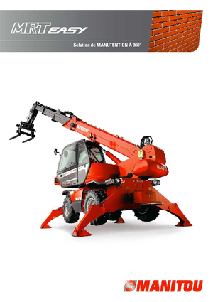 रोटेटिंग टेलीहैंडलर Manitou MRT 1840 Easy