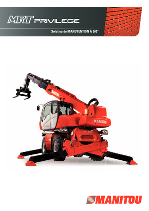 रोटेटिंग टेलीहैंडलर Manitou MRT 2150 Privilege