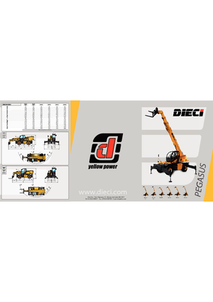 रोटेटिंग टेलीहैंडलर Dieci Pegasus 50.19
