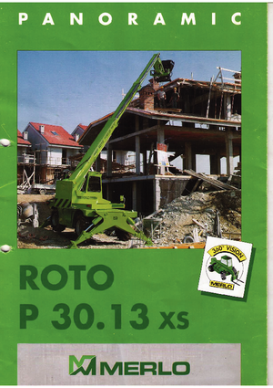 रोटेटिंग टेलीहैंडलर Merlo Roto P 30.13 XS