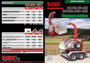 वुड चिपर Bugnot CBB 220 P3P