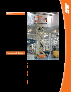 व्हील्ड सिज़र लिफ्ट JLG 2630 ES