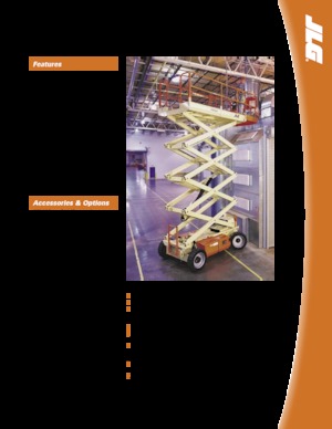 व्हील्ड सिज़र लिफ्ट JLG M4069LE