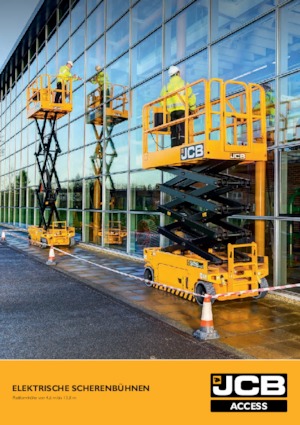 व्हील्ड सिज़र लिफ्ट JCB S2046E