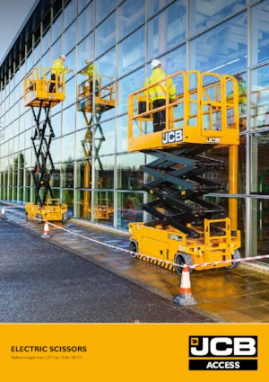 व्हील्ड सिज़र लिफ्ट JCB S2046E