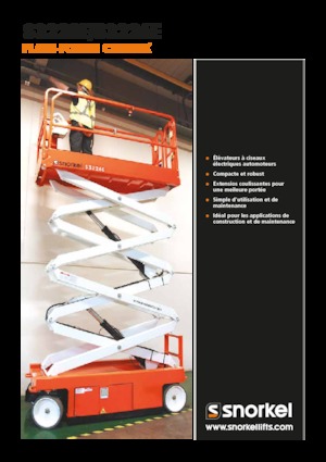 व्हील्ड सिज़र लिफ्ट Snorkel S3220E