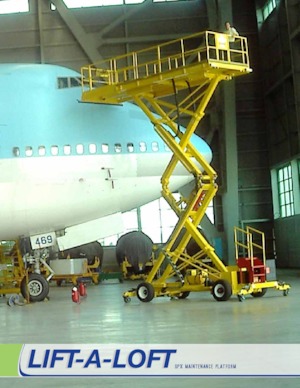 व्हील्ड सिज़र लिफ्ट Lift-A-Loft SPX32 