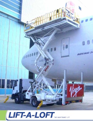 व्हील्ड सिज़र लिफ्ट Lift-A-Loft TMX32-20 