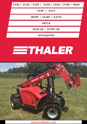 यार्ड लोडर Thaler 2220 S